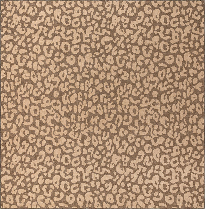 Sahara Sands Collection Area Rug - Buto Square Brown lifestyle 32