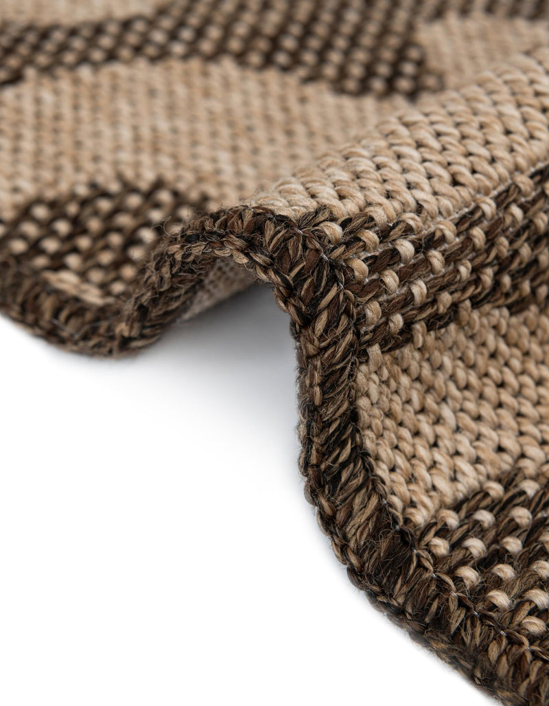 Sahara Sands Collection Area Rug - Buto Rectangle Brown lifestyle 17