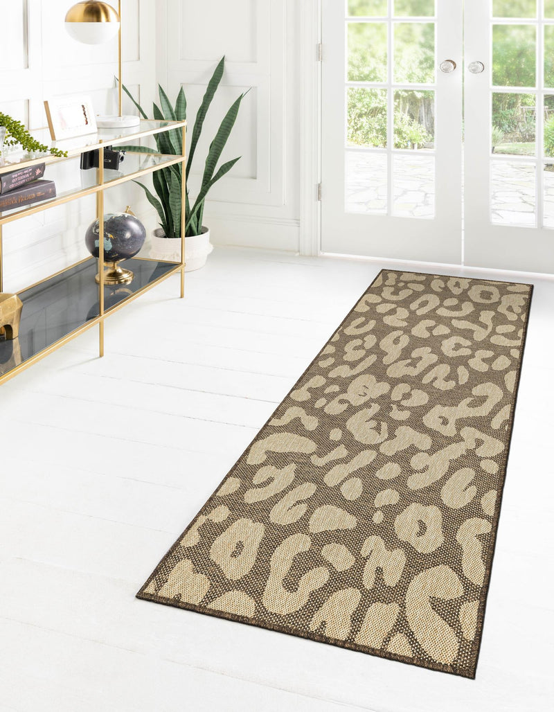 Sahara Sands Collection Area Rug - Buto Runner Brown lifestyle 34