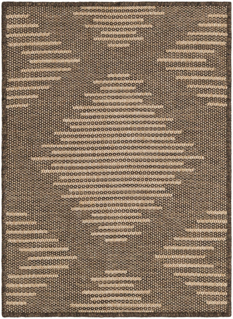 Sahara Sands Collection Area Rug - Merimde Rectangle Brown lifestyle 2