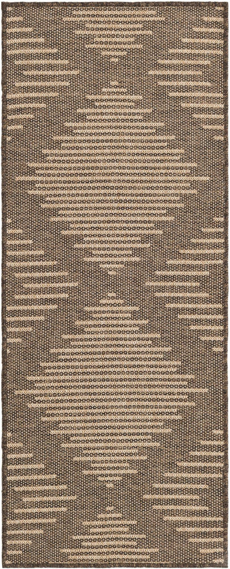 Sahara Sands Collection Area Rug - Merimde Runner Brown lifestyle 33