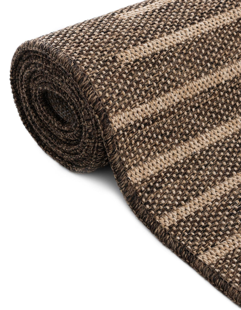 Sahara Sands Collection Area Rug - Merimde Rectangle Brown lifestyle 22