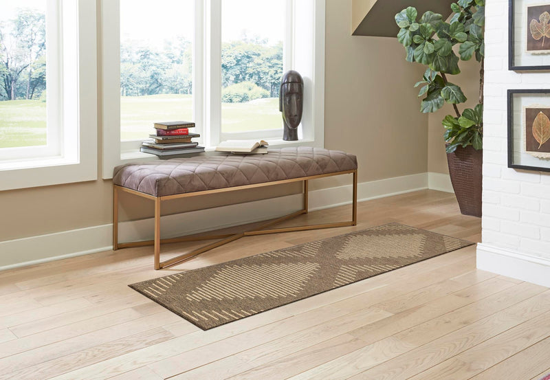 Sahara Sands Collection Area Rug - Merimde Runner Brown lifestyle 41