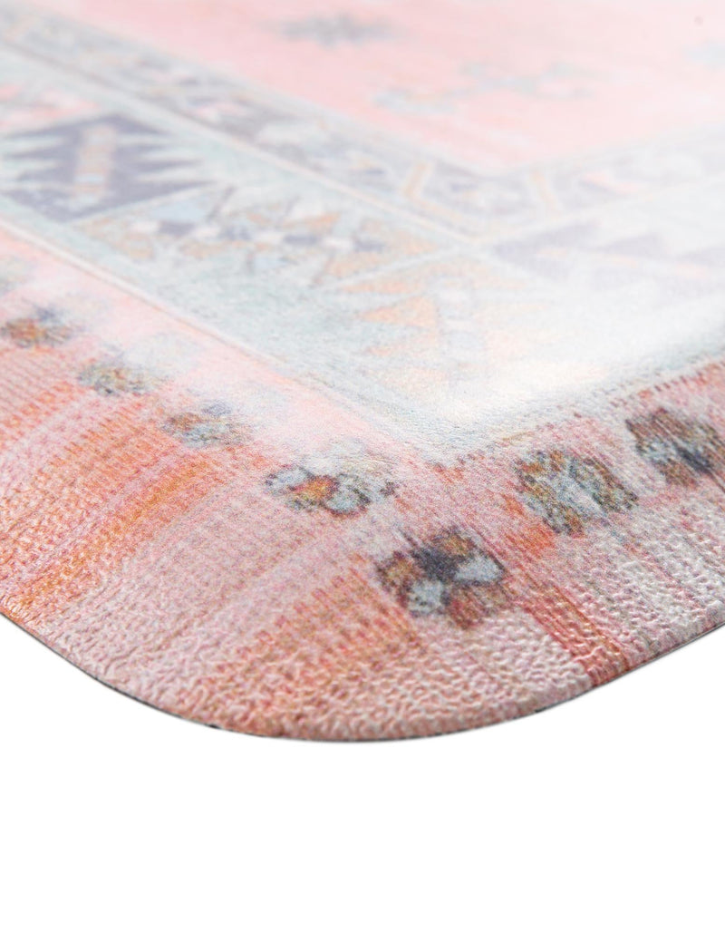 Cozy Haven Mat Collection Area Rug - Nook Rectangle Rose Pink lifestyle 12