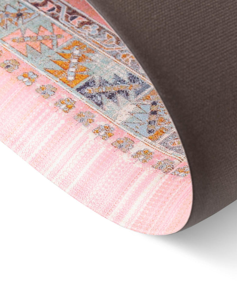 Cozy Haven Mat Collection Area Rug - Nook Rectangle Rose Pink lifestyle 14