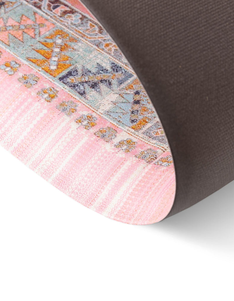 Cozy Haven Mat Collection Area Rug - Nook Rectangle Rose Pink lifestyle 13