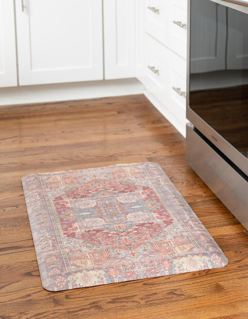 Cozy Mat Collection Area Rug - Utopia Rectangle Antique Red lifestyle 13