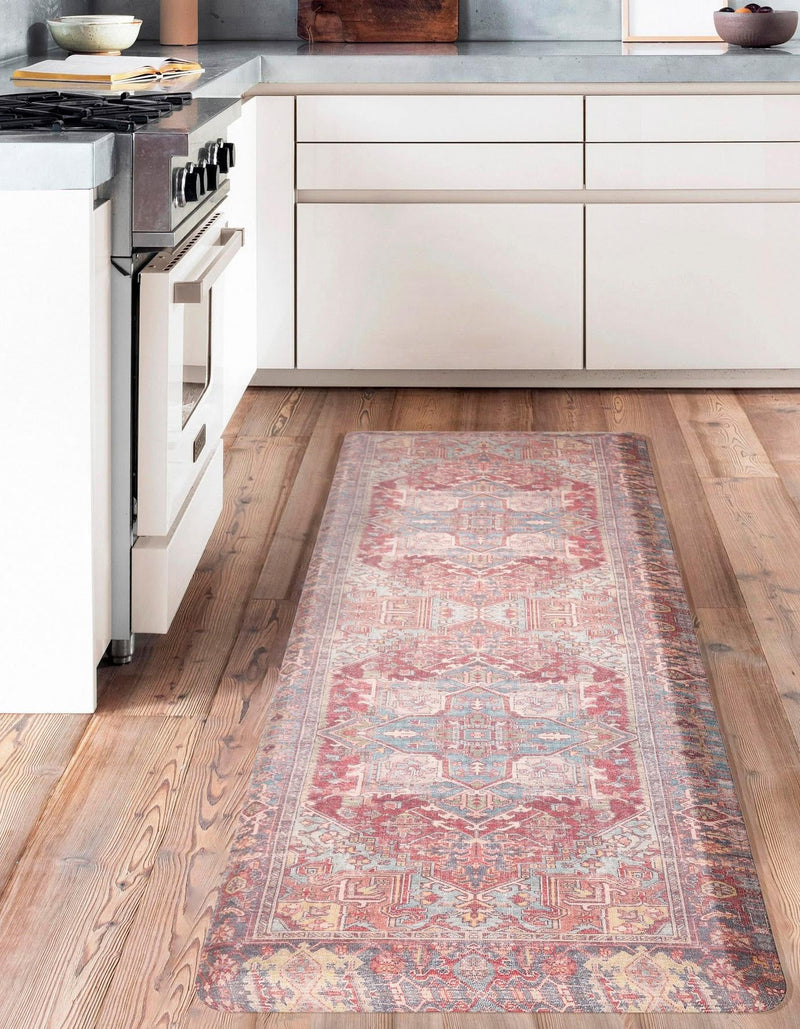 Cozy Mat Collection Area Rug - Utopia Rectangle Antique Red lifestyle 18
