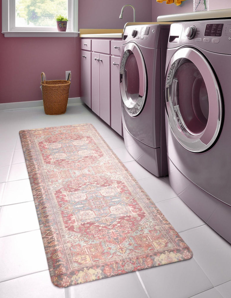 Cozy Mat Collection Area Rug - Utopia Rectangle Antique Red lifestyle 22