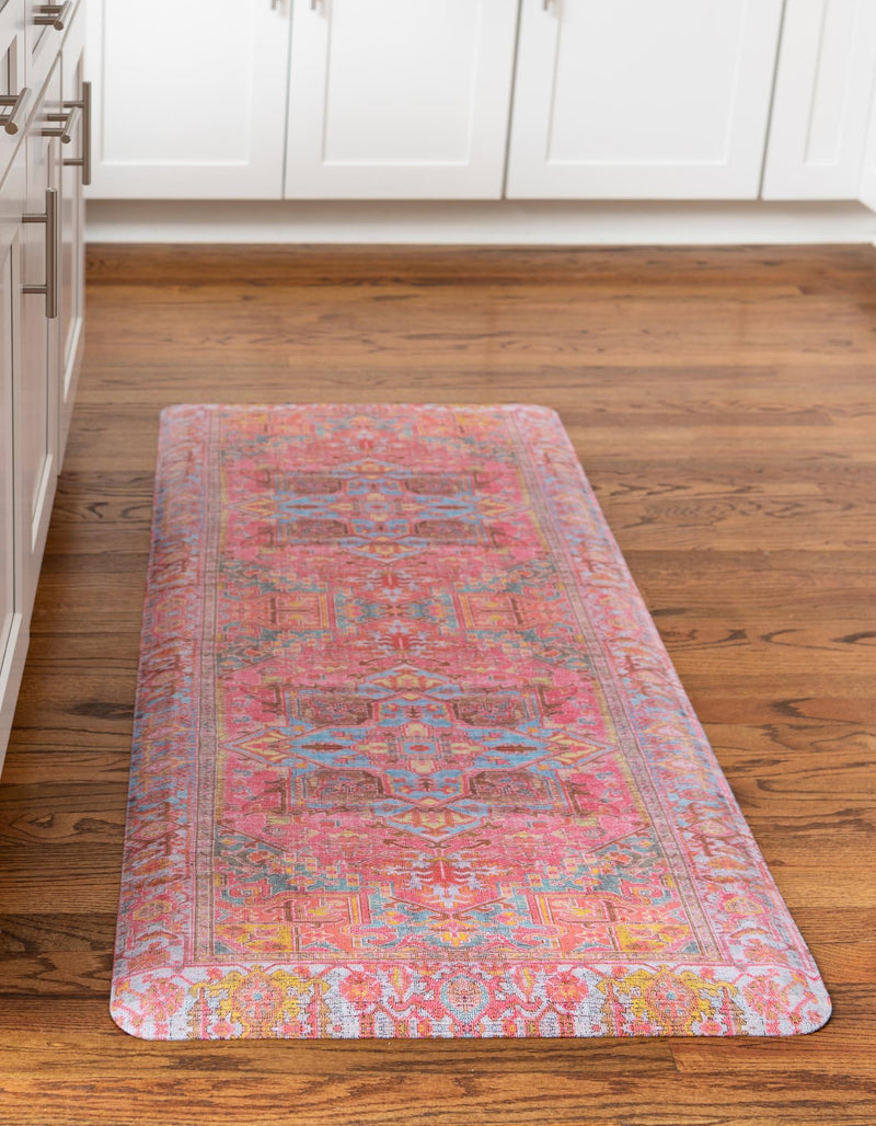 Cozy Haven Mat Collection Area Rug - Utopia Rectangle Pink lifestyle 13