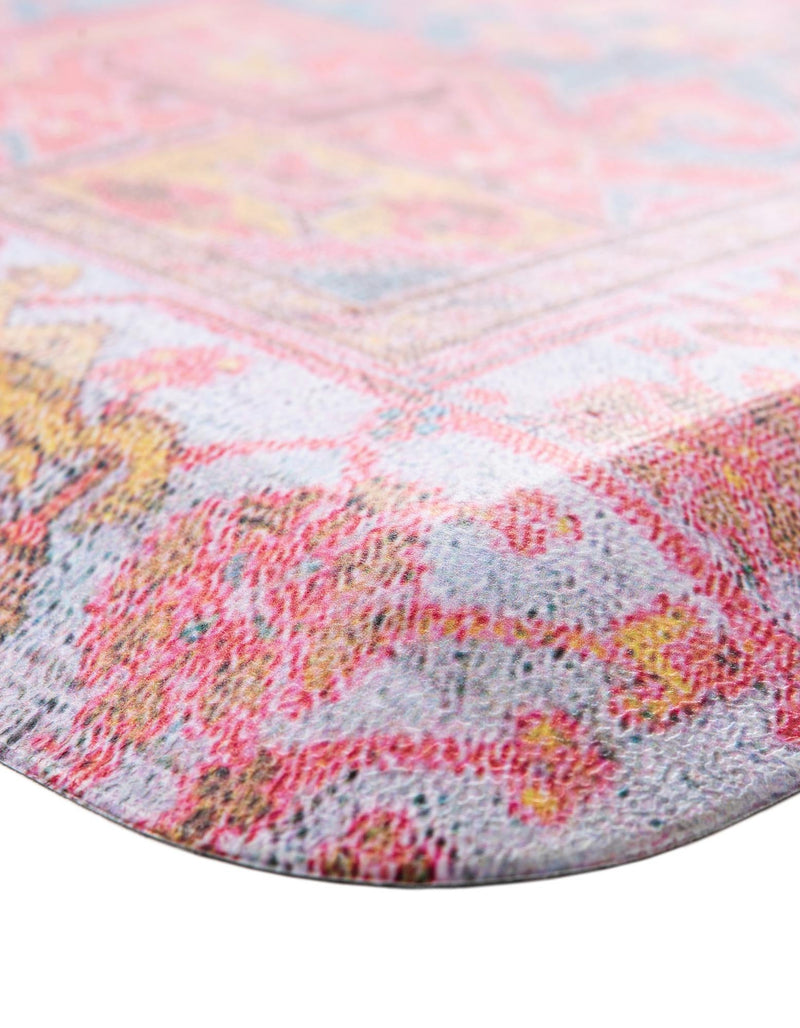 Cozy Haven Mat Collection Area Rug - Utopia Rectangle Pink lifestyle 15