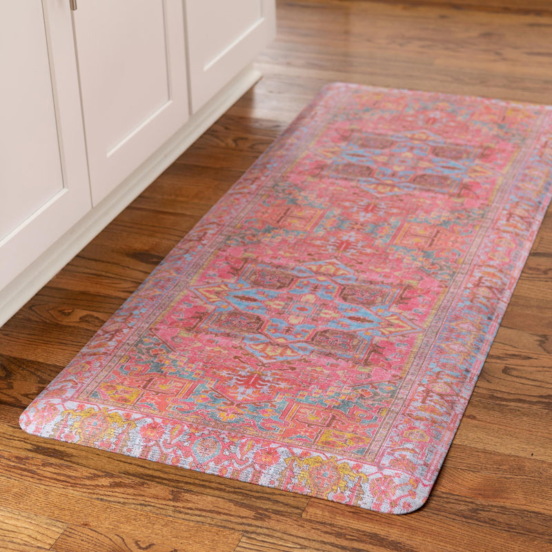 Cozy Haven Mat Collection Area Rug - Utopia Rectangle Pink lifestyle 26