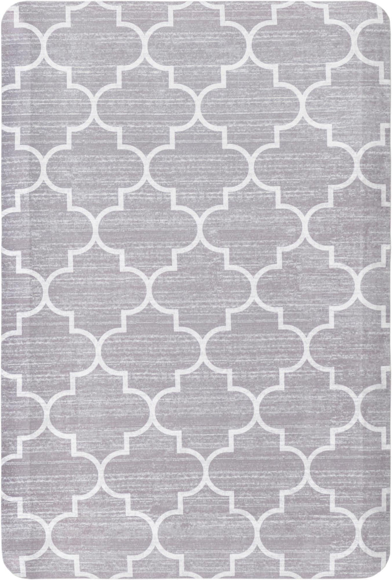 Cozy Mat Collection Area Rug - Bliss Rectangle Gray lifestyle 2