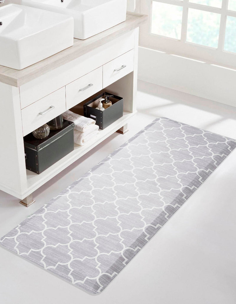 Cozy Mat Collection Area Rug - Bliss Rectangle Gray lifestyle 14