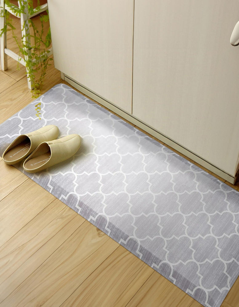 Cozy Mat Collection Area Rug - Bliss Rectangle Gray lifestyle 37