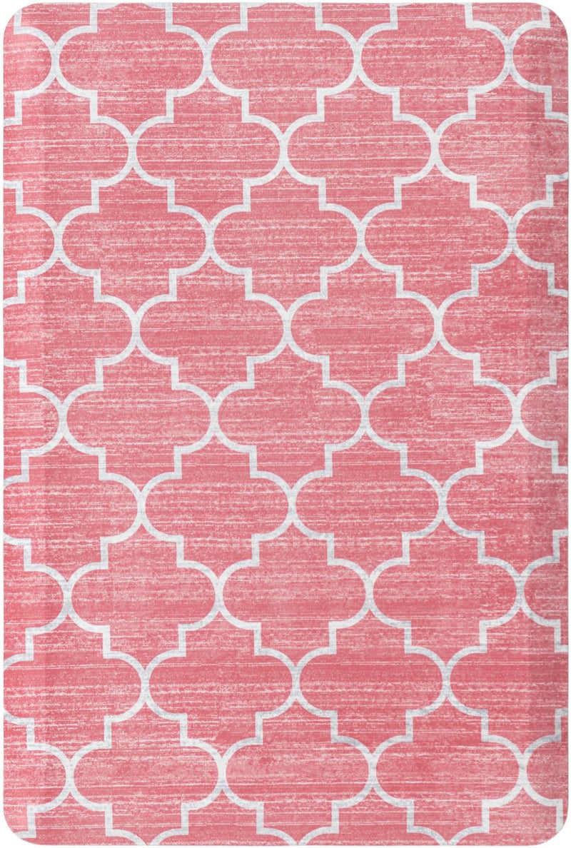 Cozy Haven Mat Collection Area Rug - Bliss Rectangle Rose Pink Main