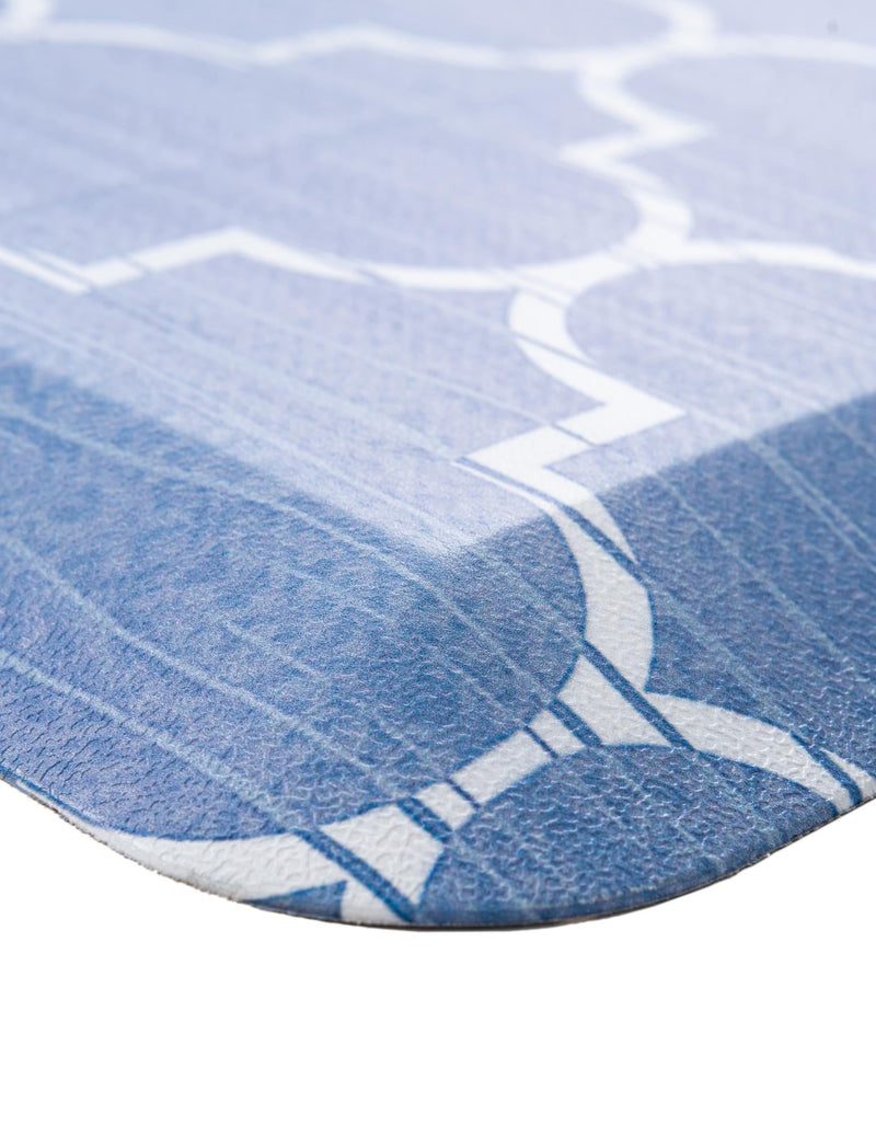 Cozy Mat Collection Area Rug - Bliss Rectangle Blue lifestyle 53