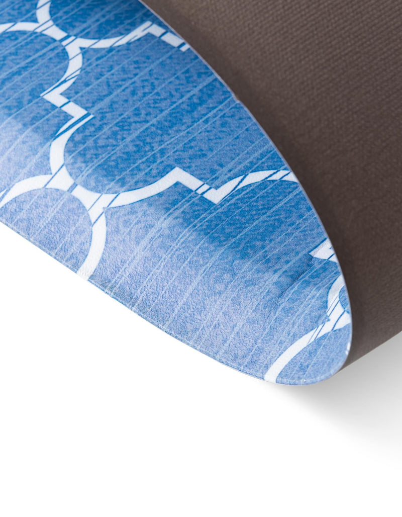 Cozy Mat Collection Area Rug - Bliss Rectangle Blue lifestyle 61