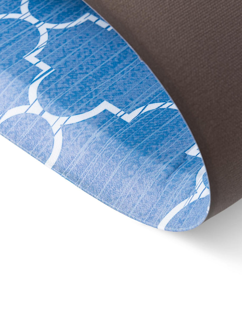 Cozy Mat Collection Area Rug - Bliss Rectangle Blue lifestyle 62