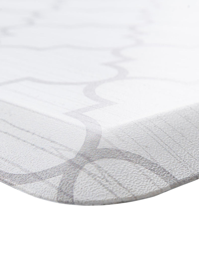 Cozy Mat Collection Area Rug - Bliss Rectangle white Gray lifestyle 55