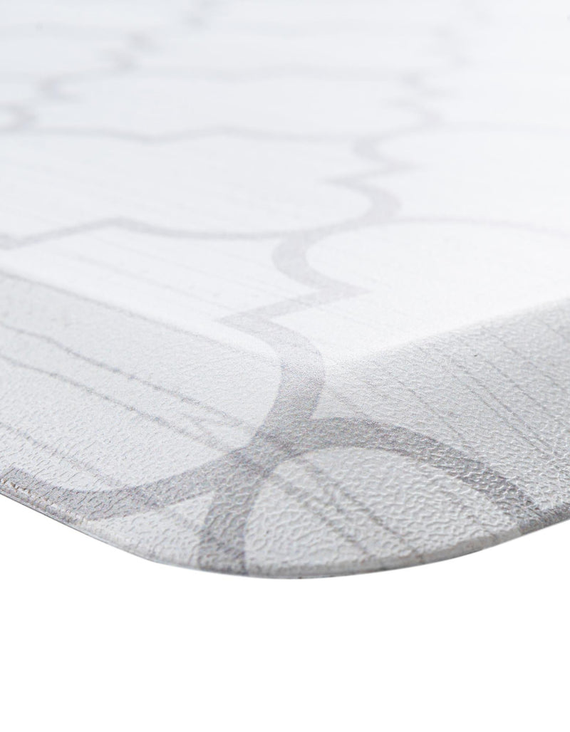 Cozy Mat Collection Area Rug - Bliss Rectangle white Gray lifestyle 56
