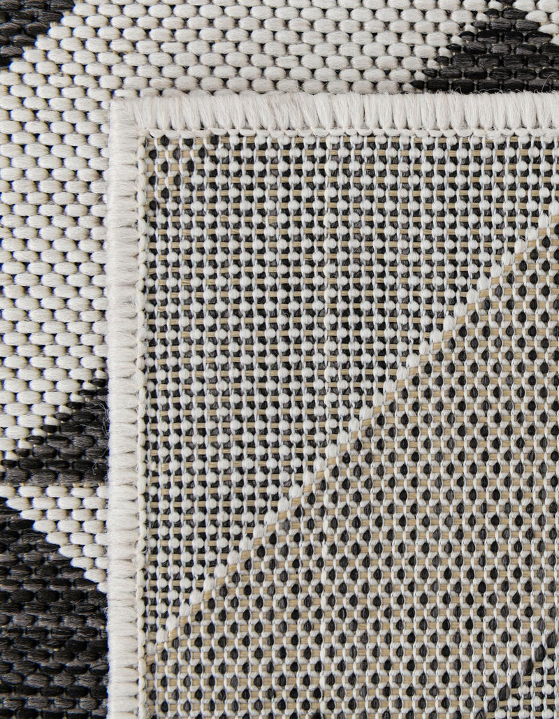 Urban Oasis Rugs Collection Area Rug - Highrise (Charcoal Gray) Octagon Charcoal Gray lifestyle 7
