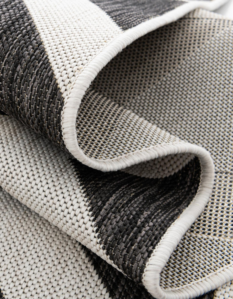 Urban Oasis Rugs Collection Area Rug - Highrise (Charcoal Gray) Octagon Charcoal Gray lifestyle 11