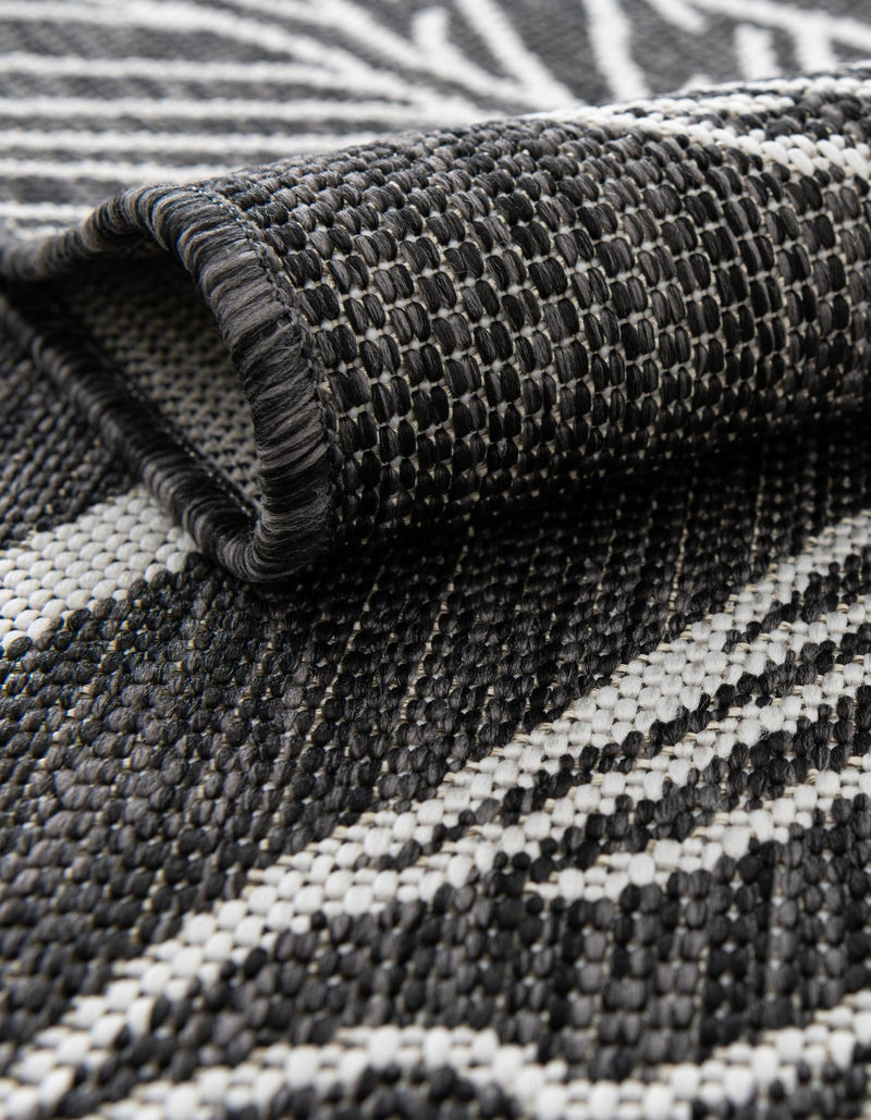 Garden Terrace Escape Collection Area Rug - Evergreen (Ivory Charcoal) Runner Ivory Charcoal lifestyle 4