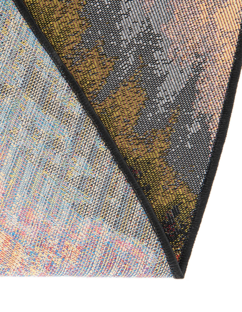 Seaside Haven Rugs Collection Area Rug - Harbor Round Multi lifestyle 39
