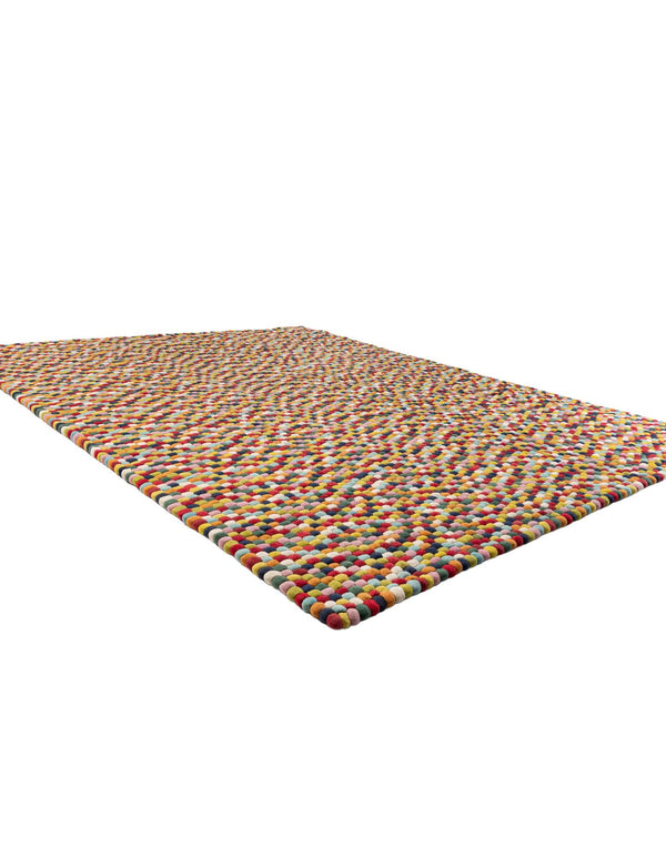 Woolen Sphere Collection Area Rug - Sphereville (Multi) Rectangle Multi lifestyle 4