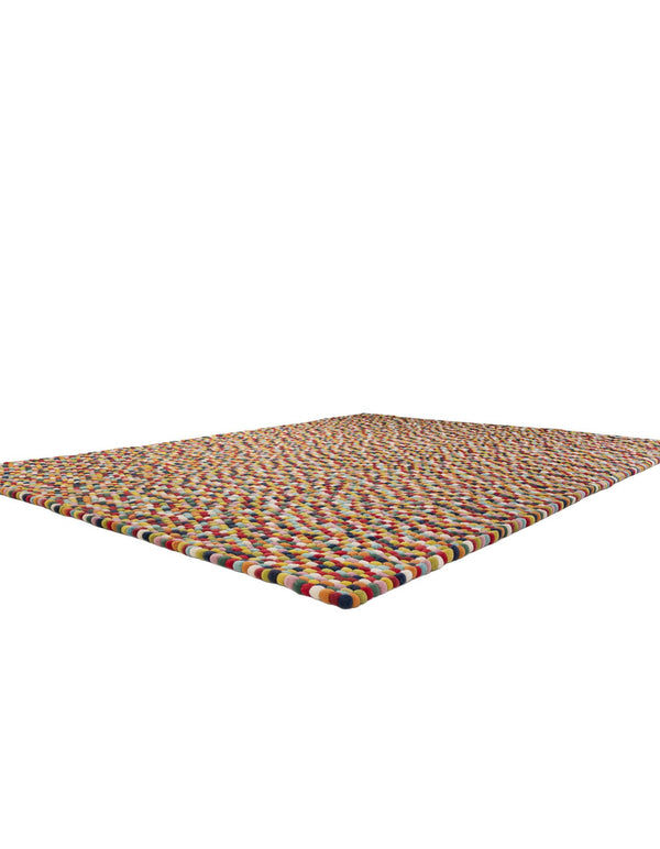 Woolen Sphere Collection Area Rug - Sphereville (Multi) Rectangle Multi lifestyle 5