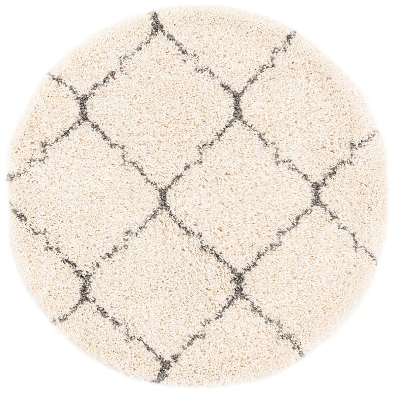 Casablanca Comfort Collection Area Rug - Medina Round Ivory lifestyle 28
