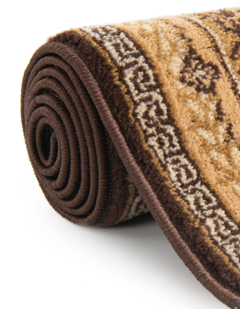 Savannah Sojourn Collection Area Rug - Limpopo Rectangle Brown lifestyle 11