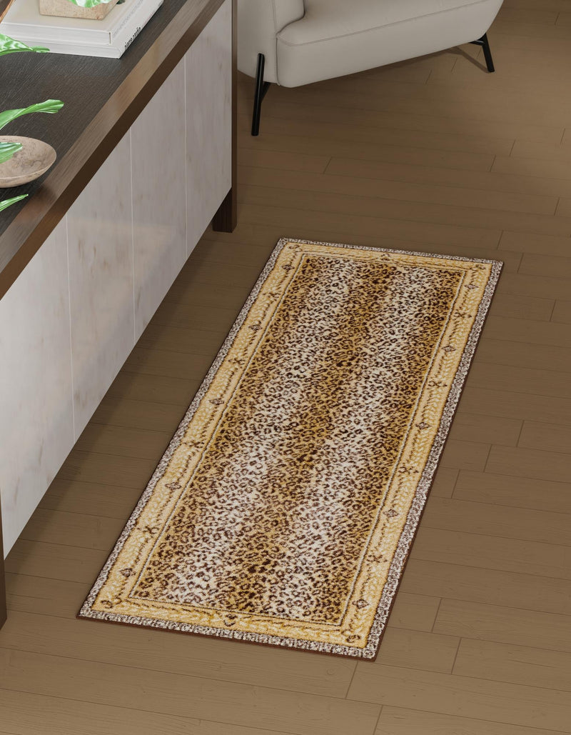 Savannah Sojourn Collection Area Rug - Limpopo Runner Brown lifestyle 20