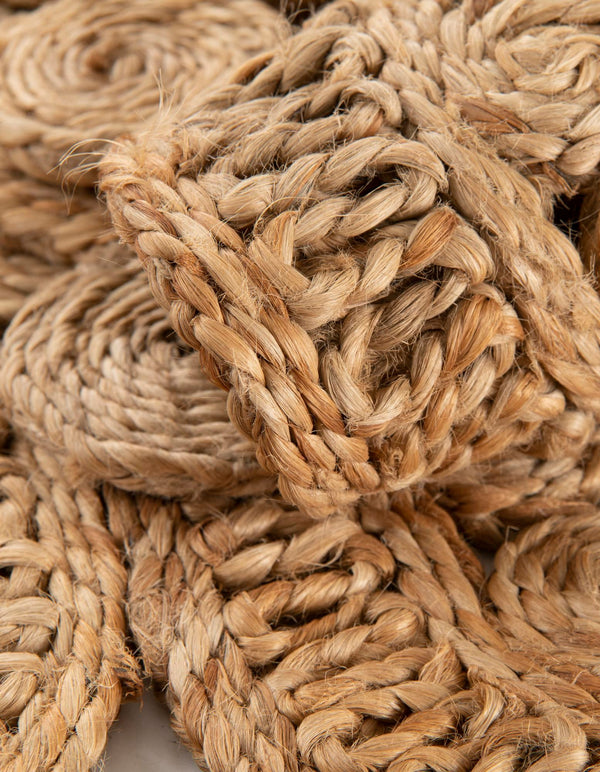 Woven Seaside Jute Collection Area Rug - Whittaker Rectangle Natural lifestyle 4