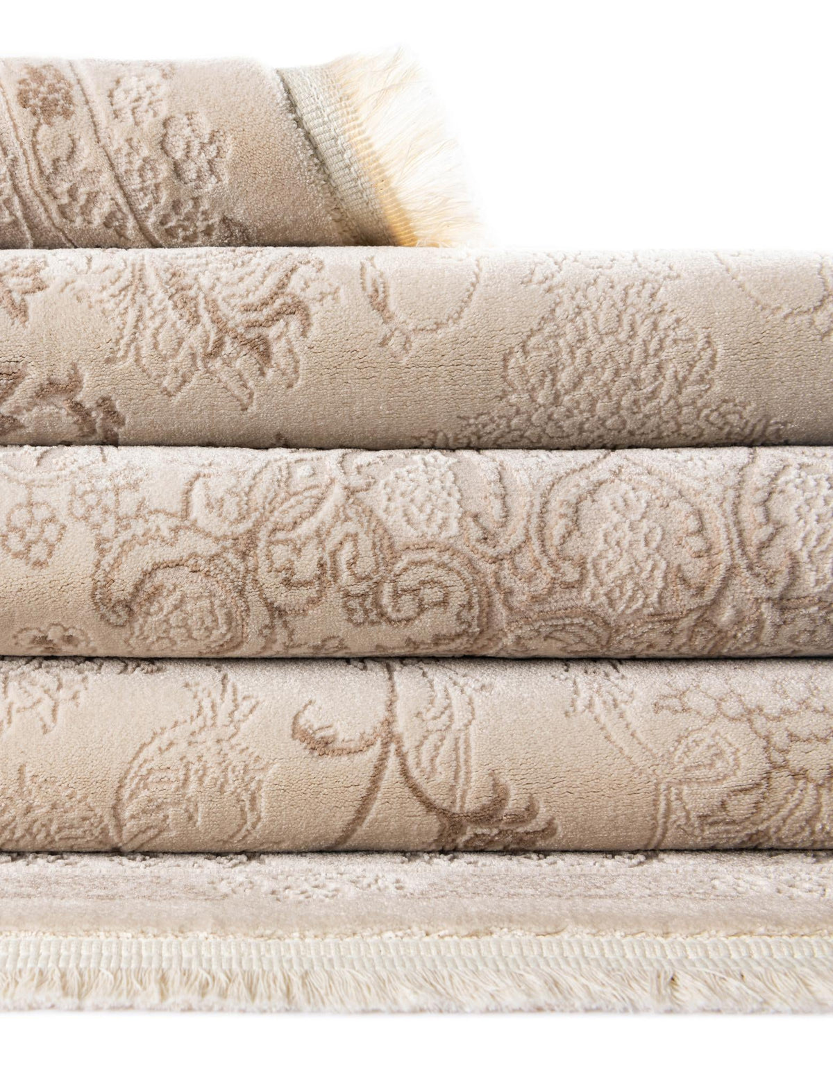 Lido Collection Area Rug - Venice Rectangle White lifestyle 21