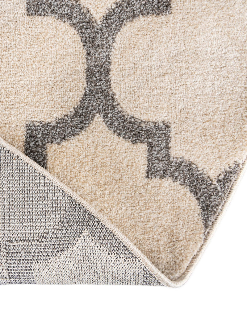 Lattice Gardens Collection Area Rug - Bloomfield (Beige and Gray) Hearth Beige and Gray lifestyle 102