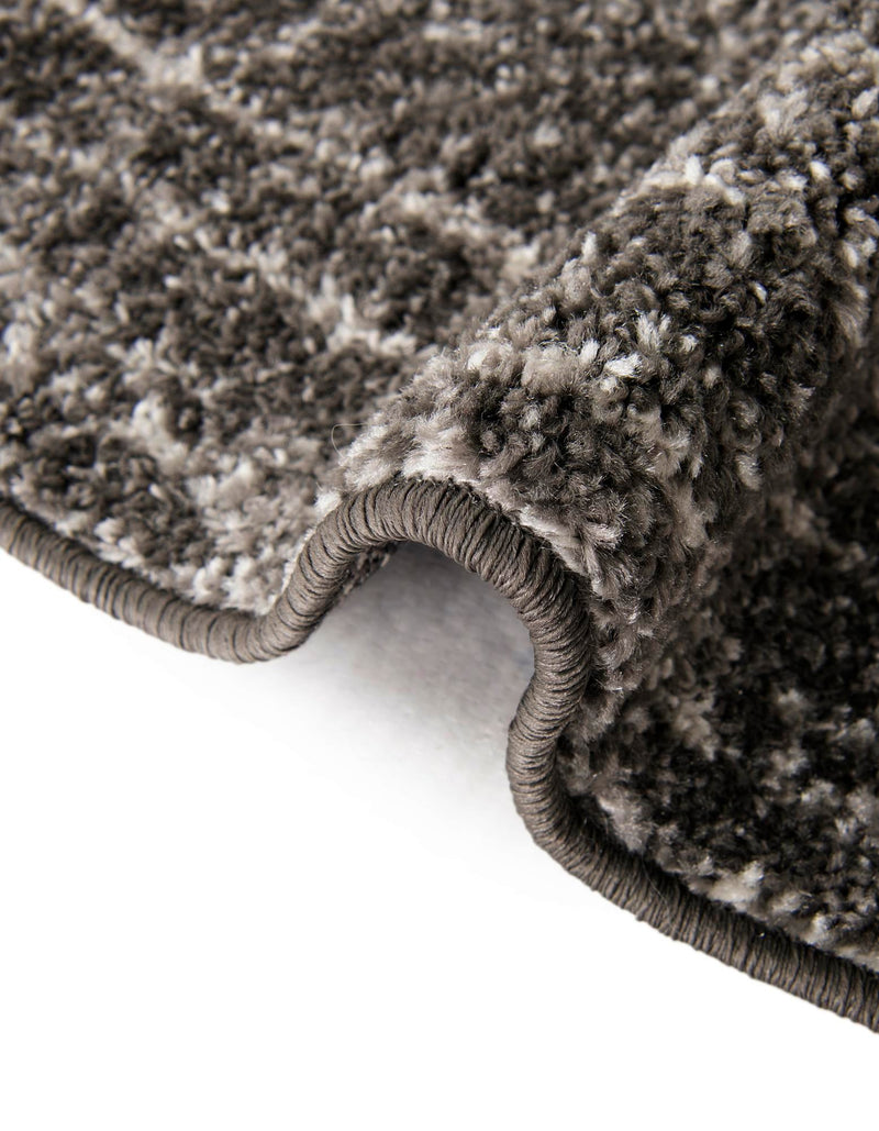 Dover Terrace Collection Area Rug - Lagoon (Dark Gray) Square Dark Gray lifestyle 16
