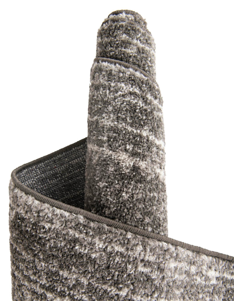 Dover Terrace Collection Area Rug - Lagoon (Dark Gray) Square Dark Gray lifestyle 18
