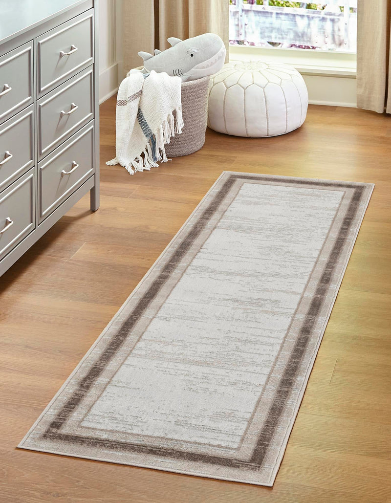 Coastal Haven Collection Area Rug - Mariner Runner Ivory lifestyle 17