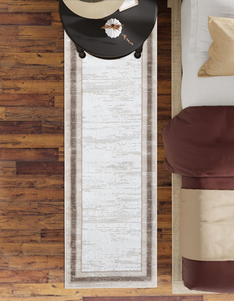 Coastal Haven Collection Area Rug - Mariner Runner Ivory lifestyle 62