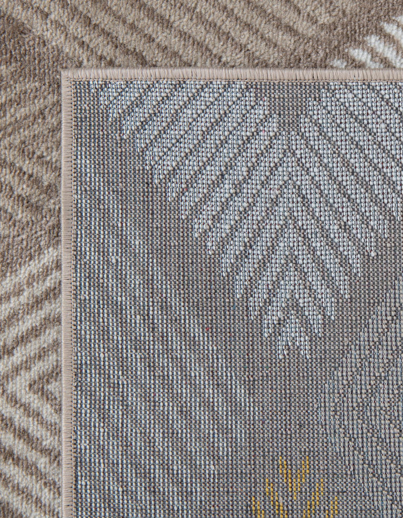 Coastal Haven Collection Area Rug - Anchorage Rectangle Ivory and Yellow lifestyle 24