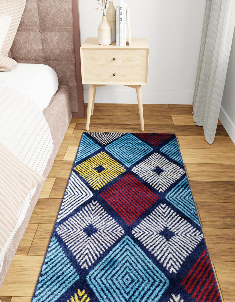 Coastal Haven Collection Area Rug - Anchorage Runner Multi lifestyle 59
