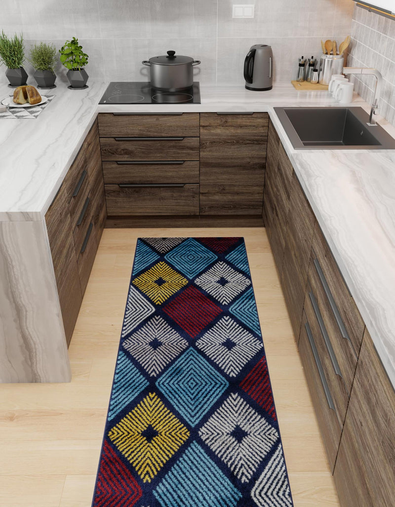 Coastal Haven Collection Area Rug - Anchorage Runner Multi lifestyle 71