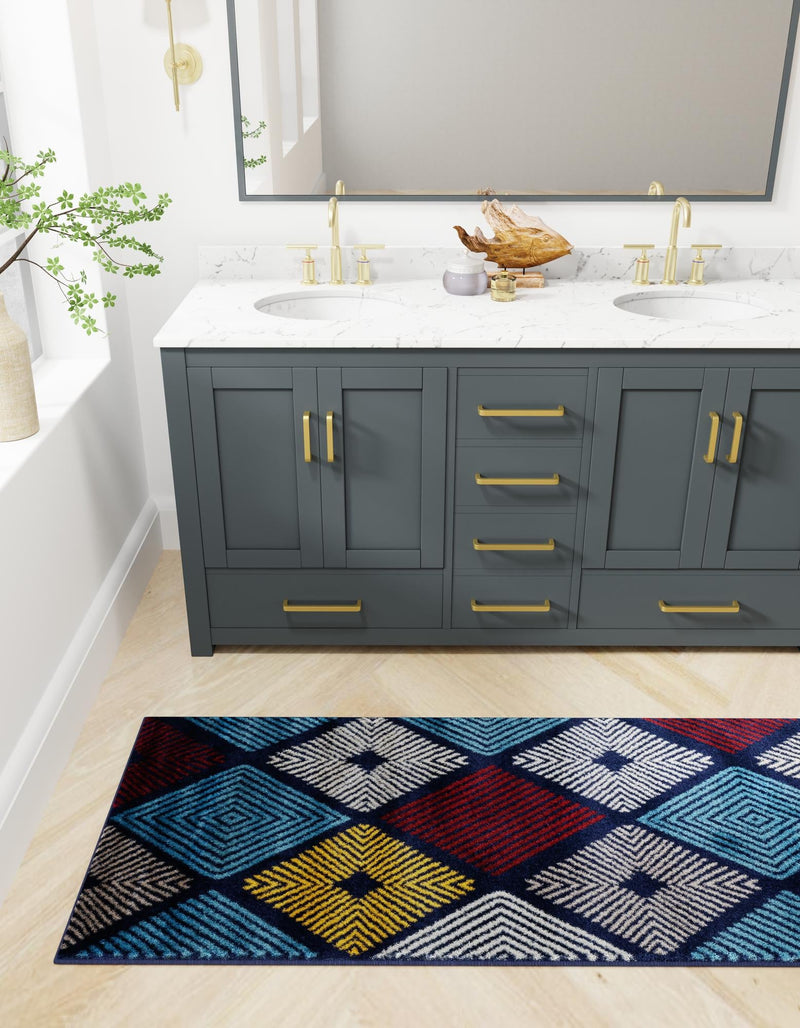 Coastal Haven Collection Area Rug - Anchorage Runner Multi lifestyle 83