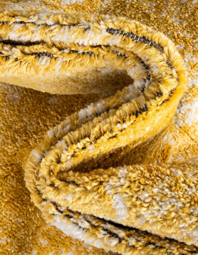 Dover Terrace Collection Area Rug - Lagoon (Yellow) Square Yellow lifestyle 17