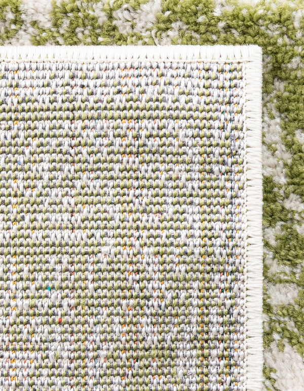 Dover Terrace Collection Area Rug - Marina (Green) Square Green lifestyle 12
