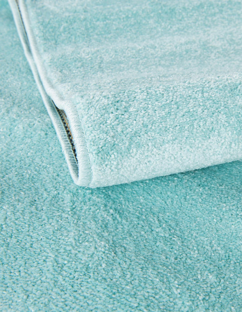 Playful Patterns Collection Area Rug - Vibrant Rectangle Teal lifestyle 6