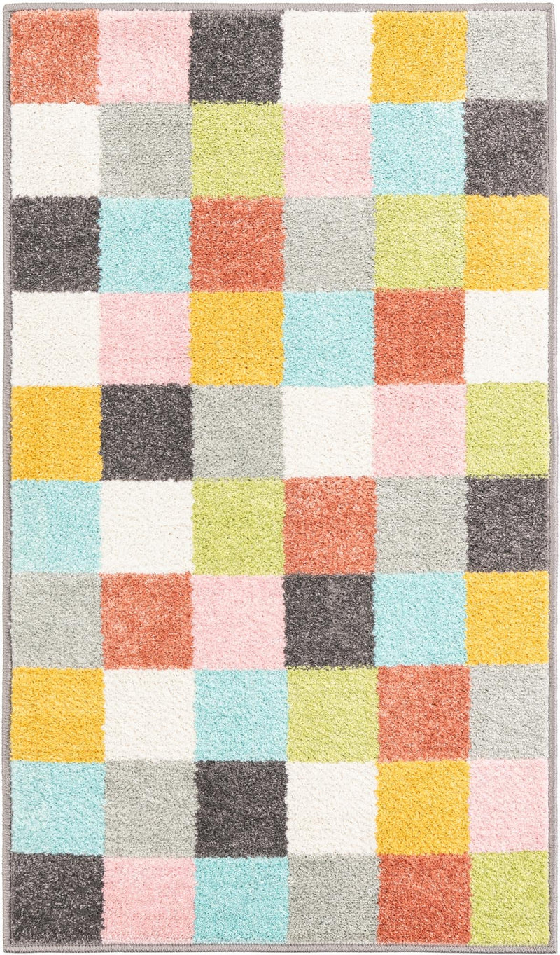 Playful Patterns Collection Area Rug - Mythic Runner Multi lifestyle 19