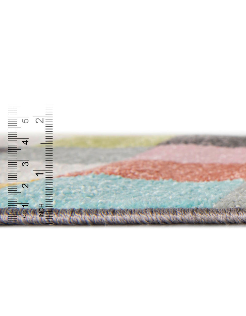Playful Patterns Collection Area Rug - Mythic Rectangle Multi lifestyle 5